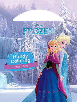 Handy coloring : Frozen with stickers